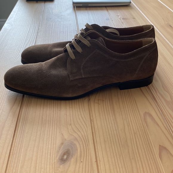 Doucal’s Mens Size 40/8M brown suede shoes - Picture 2 of 4